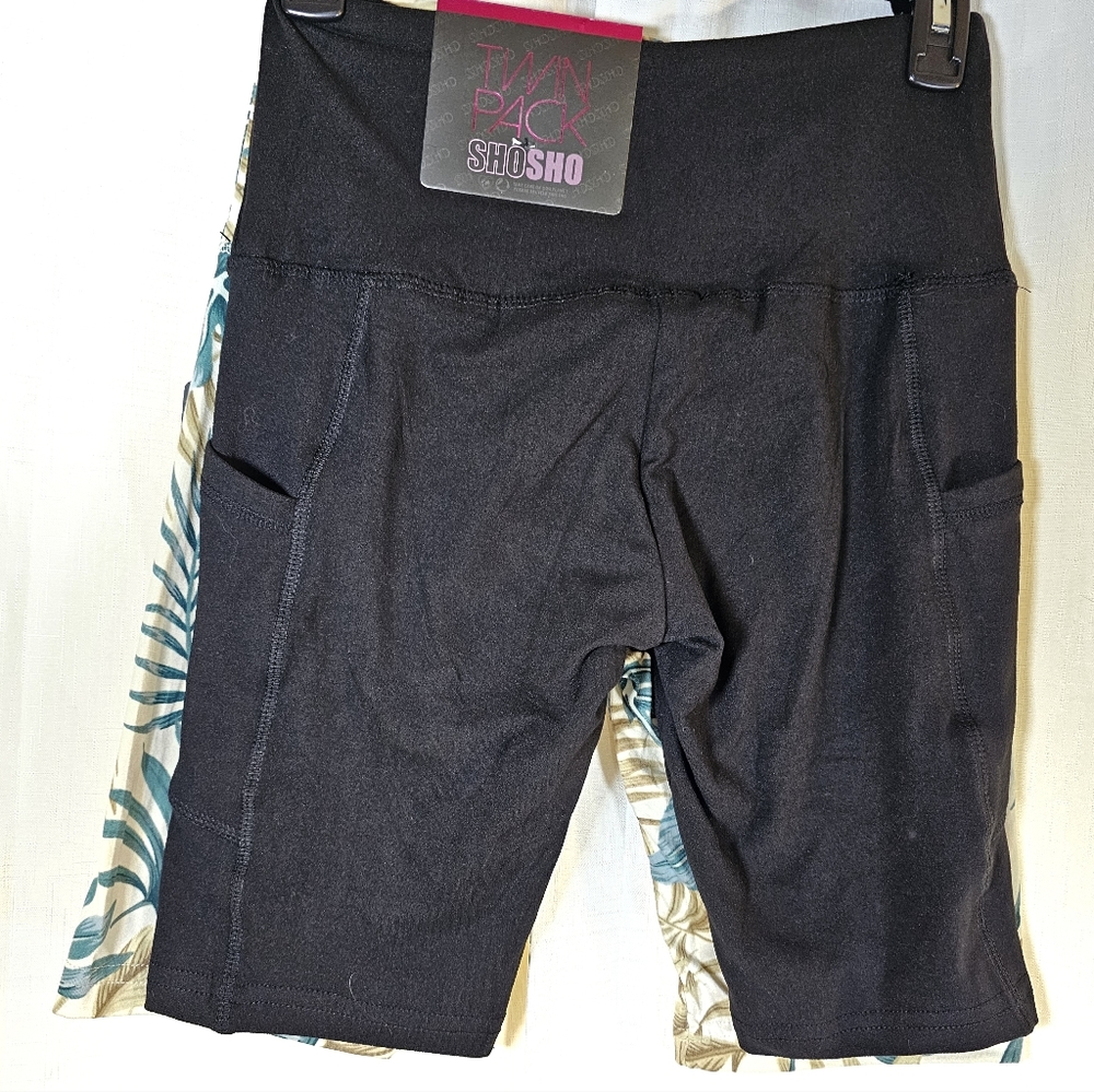 3/$20 SHOSHO S Twinpack Biker Shorts - Picture 6 of 7